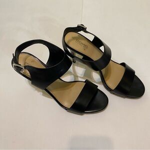Michael Kors Black Strappy Heels